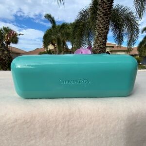 Tiffany & Co. Sunglasses Case (Tiffany Blue/Hard-shell/Hinged)